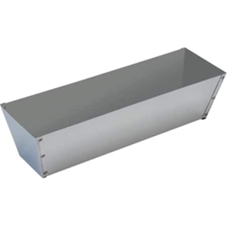 Warner Hand Tools 207 12 in. Stainless Steel Mud Pan 2699